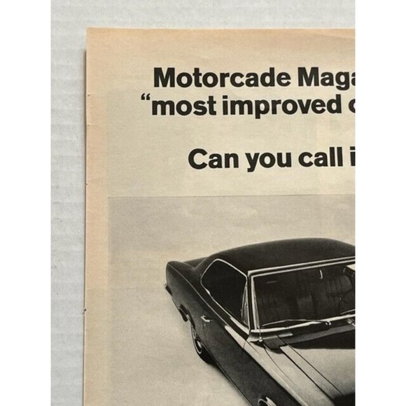 Vintage 1967 American Motors Rambler AMC Ambassador DPL 2 Door Print Ad - Picture 2 of 5